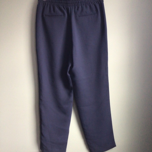 Talbots Ladies pull on pants Sz med 29” inseam dark blue - Picture 4 of 8